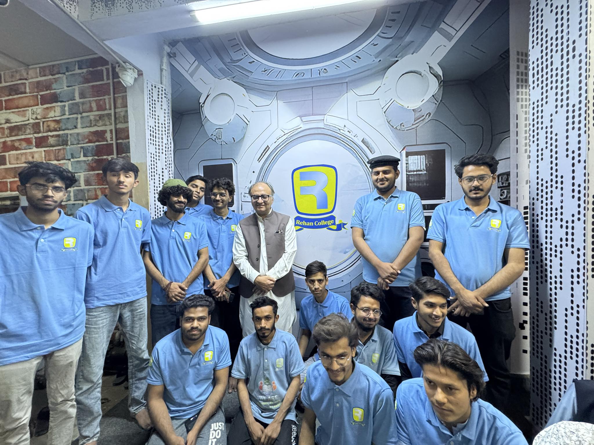 Rehan College students group photo